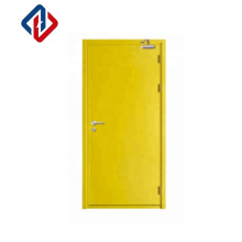 EN1634 factory direct sale 30mins single leaf fire resistant security doors with lockset